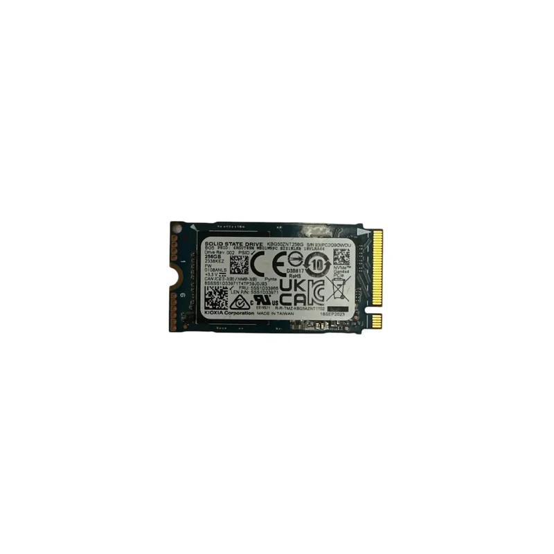Kioxia 256GB SSD M.2 2242 PCIe NVMe Notebook PC interne Festplatte