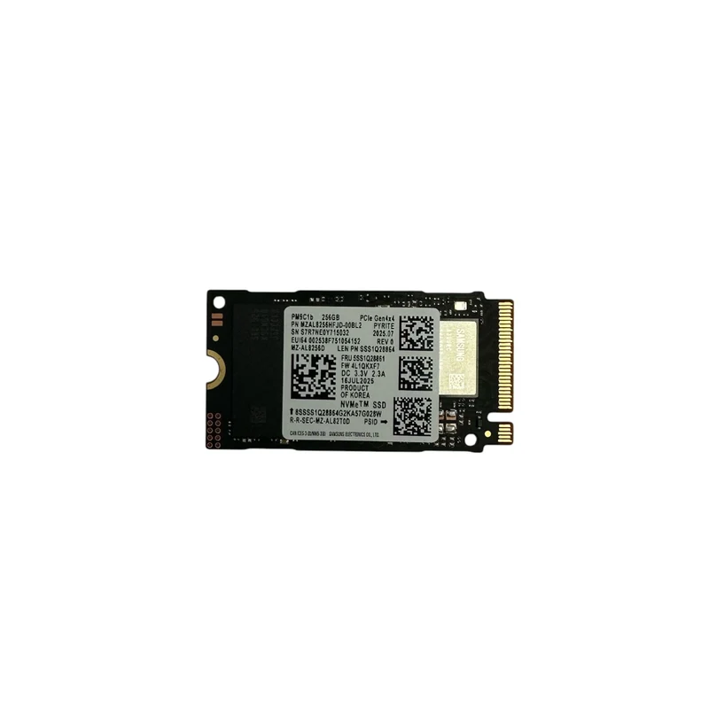 Samsung 256GB SSD M.2 2242 PCIe NVMe Notebook PC interne Festplatte