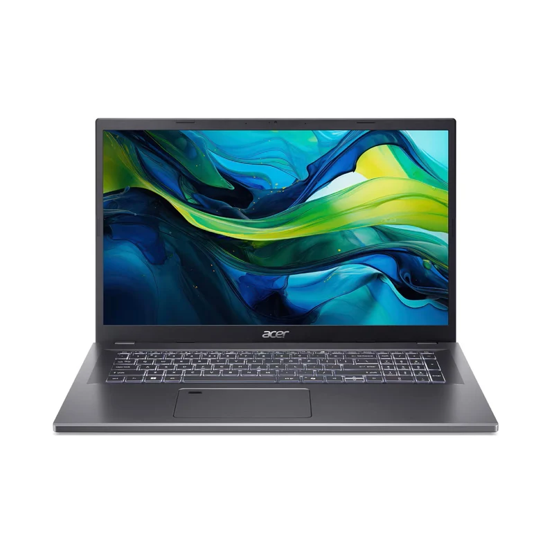Acer Aspire 17 - Stahlgrau - 17,3" FHD - Intel Core 5 120U - Beleuchtete Tastatur - 16GB LPDDR5 RAM - Windows 11 Pro