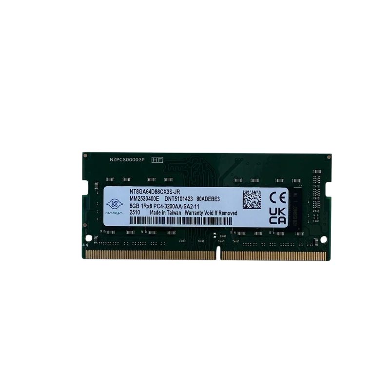 Nanya Technology 8GB DDR4 3200 SODIMM Speicher RAM für Notebook Laptop Bulk
