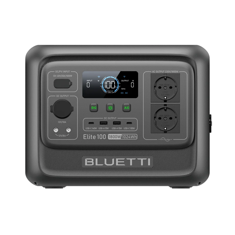 BLUETTI Elite 100 V2 Power Station Portatile | 1.800 W 1.024 Wh