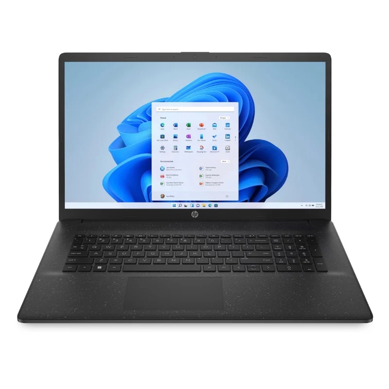 HP 17,3" FHD - Schwarz - Intel N200 - 8GB RAM - 256GB SSD - Windows 11 Pro