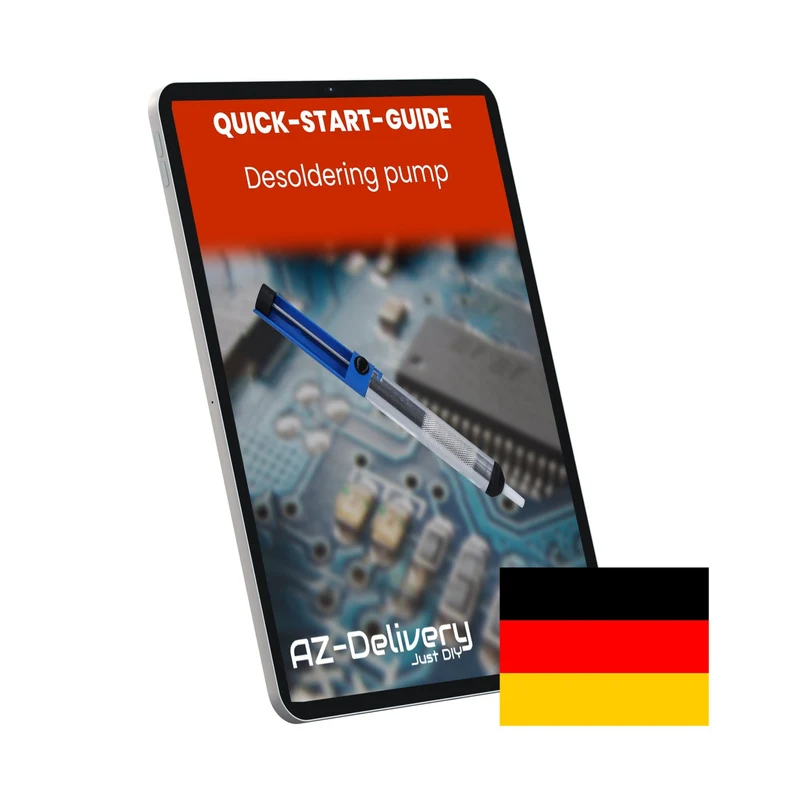 Entlötpumpe Lötpumpe Lötsauger Desoldering Pump – Lötzinn Entferner für Elektronik & Platinen – Manuelle Vakuum Entlötwerkzeug mit Hitzebeständiger Düse – Lötzubehör für Reparaturen & DIY