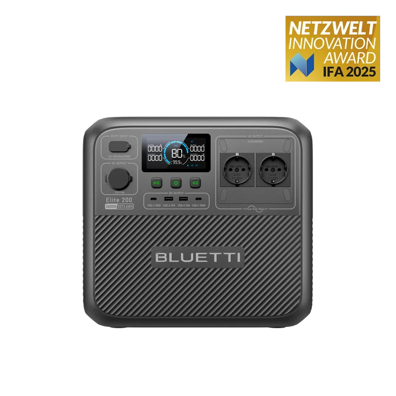 BLUETTI Elite 200 V2 Power Station Portatile | 2.073,6 Wh 2.600 W