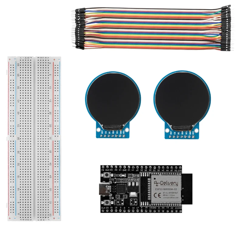 Animierte Augen mit ESP32 und rundem 1,28″ TFT-Display