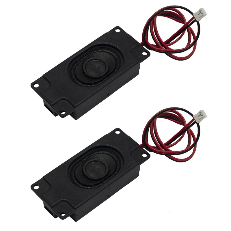 2 Stück Mini-Lautsprecher 3 Watt 4 Ohm mit JST-PH2.0 mm Pin Schnittstelle für Arduino, Raspberry Pi und elektronische DIY Projekte