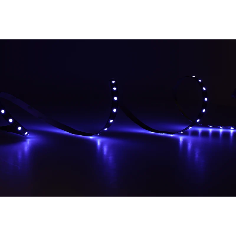 WS2812B 60 LEDs/m 60 Pixels/m LED Strip RGB adressierbarer LED Streifen mit 5050 SMD LEDs IP20 Schwarz nicht Wasserdicht