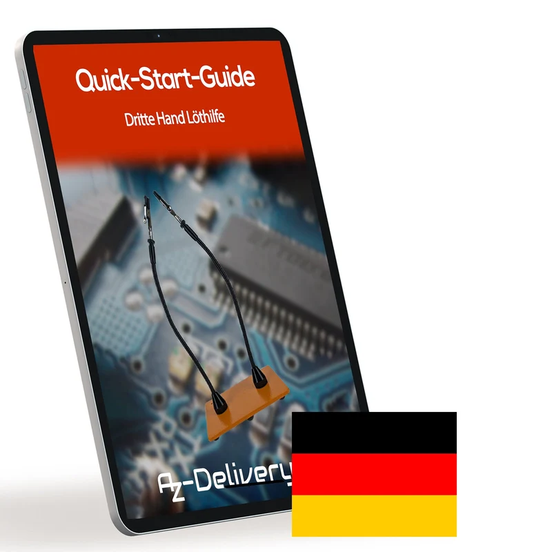 Magnetische Dritte Hand Lötstation – Professionelle Löthilfe mit 2 Verstellbaren Helfenden Armen
