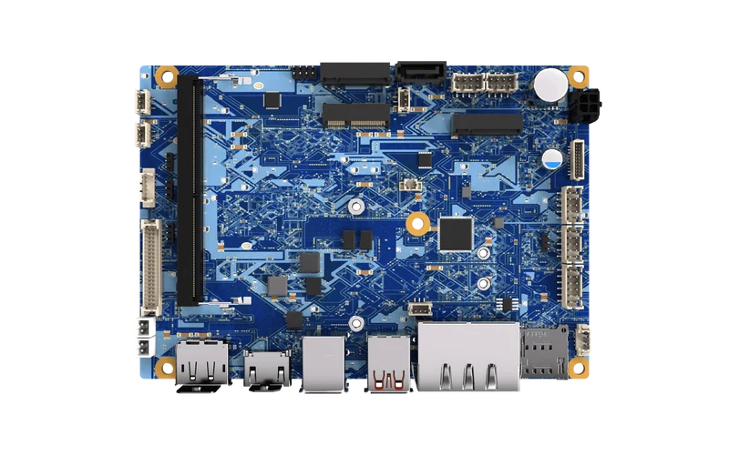 CT-DAS01 3.5" SBC Industrial Motherboard With Intel® Atom® x7835RE/x7433RE Processors, 2x 2.5GbE LAN, LTE/5G Nano SIM Socket