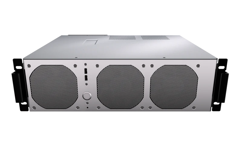 LLM-3U-AM5 3U Edge AI Rackmount Server With AMD Ryzen™ 9000/7000 Processors & EPYC 4005/4004, B650 Chipset