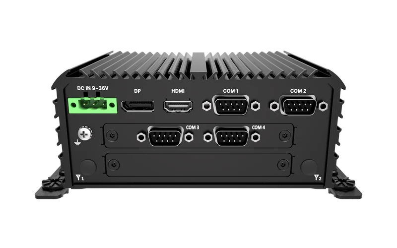 RCO-1000-ASL-20-OOB Fanless Mini Computer with Intel® Atom® x7433RE/x7835RE Processors, 1x DP, 1x HDMI, 4x USB, 1x 2.5" SATA HDD Bay, OOB Support