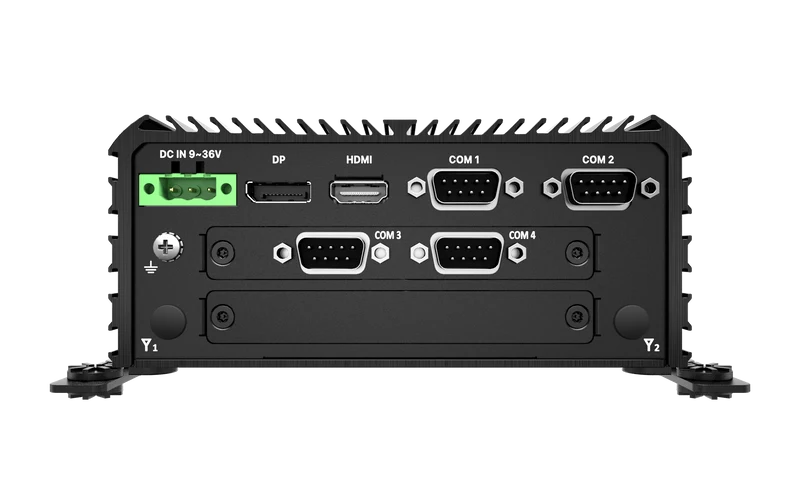RCO-1000-ASL-20-OOB Fanless Mini Computer with Intel® Atom® x7433RE/x7835RE Processors, 1x DP, 1x HDMI, 4x USB, 1x 2.5" SATA HDD Bay, OOB Support