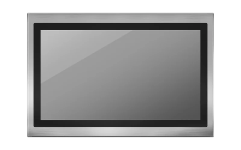 SIO-W324-ASL 23.8" Stainless Steel Panel PC with Intel Atom® x7000 Series Processor, 2x LAN, 2x COM, 2x USB
