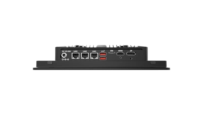 AIO-W210-ASL-3L 10.1" WXGA Capacitive IP65 All In One Touchscreen Computer with Intel® N97 / Atom® x7835RE Processor, 3x LAN, 2x USB, 2x COM, 1x DP, 1x HDMI