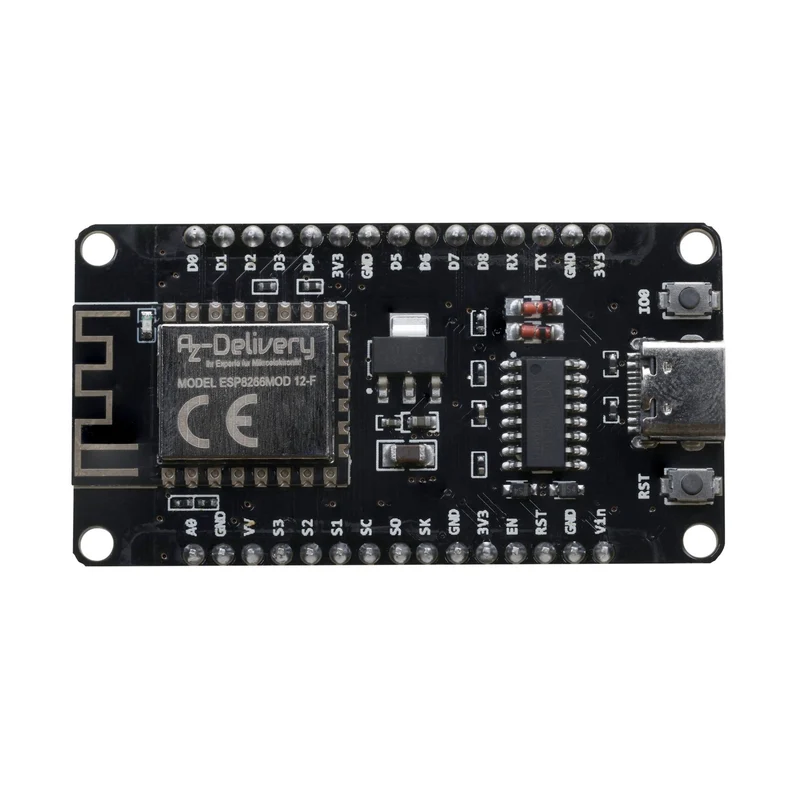 NodeMCU Lolin V3 Module ESP8266 ESP-12F WiFi mit USB-C Anschluss WiFi Development Board mit CH340 kompatibel mit Arduino