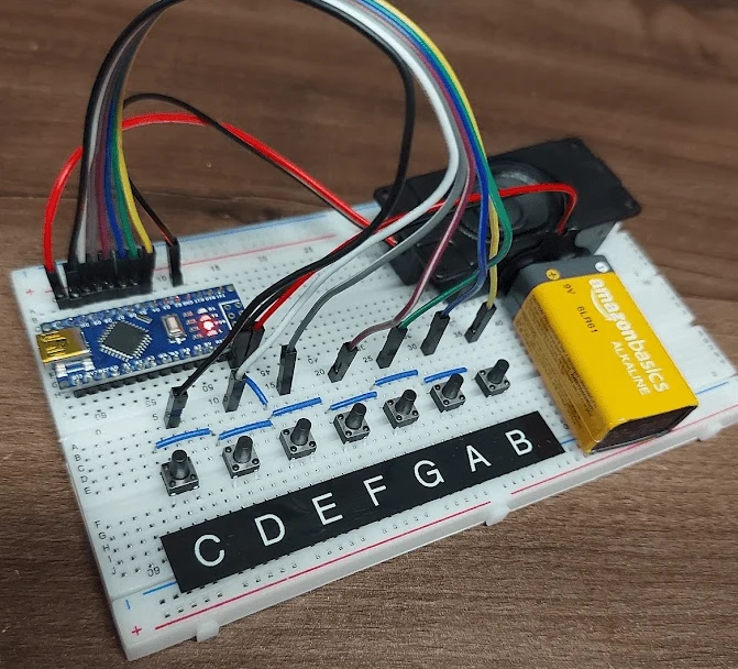 DIY Elektronisches Klavier zum Selberbauen | mit Montageanleitung