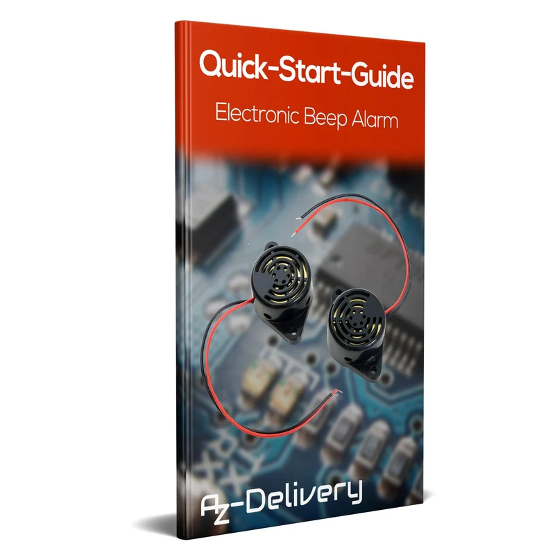 Buzzer elektronischer Signalton Alarm DC3-24V 95dB mit kontinuierlichem Signalton