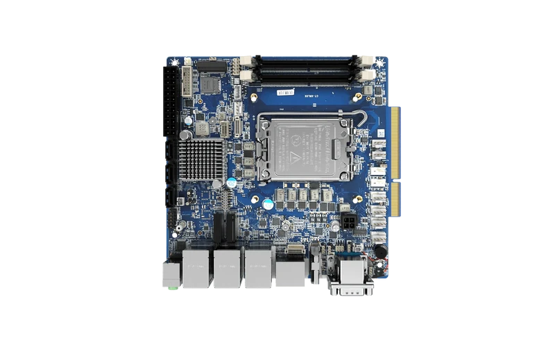 CT-XRL02 Mini-ITX Industrial Motherboard with LGA 1700 Socket Supporting 14th/13th/12th Gen Intel Core i9/i7/i5/i3, Pentium, Celeron Processor, Intel Q670E Chipset