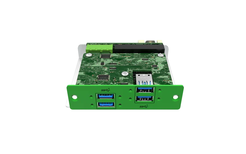 EBIO-4U3L-J EDGEBoost I/O Module with 4x USB 3.0 Type-A Ports with locking type