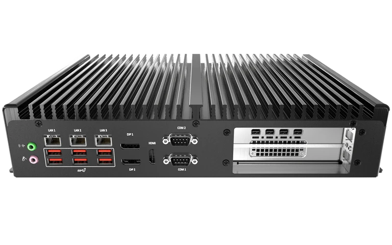 BCO-6000-RPL Industrial Computer with 14th/13th/12th Gen Intel® IoTG Processor, 2x DP, 1x HDMI, 2x COM, 3x LAN, 1x PCIe x16 (or 2x PCIe x8) Expansion