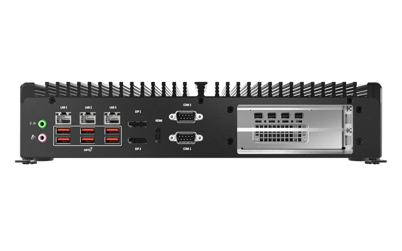 BCO-6000-RPL Industrial Computer with 14th/13th/12th Gen Intel® IoTG Processor, 2x DP, 1x HDMI, 2x COM, 3x LAN, 1x PCIe x16 (or 2x PCIe x8) Expansion