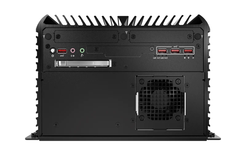 RCO-6000-RPL-2N-1E AI Edge Industrial Computer with LGA 1700 for Intel® Core™ (Series 2)/14th/13th/12th Gen Processors & R680E PCH, 2 Bay U.2 15mm NVMe, 1x PCIe Expansion