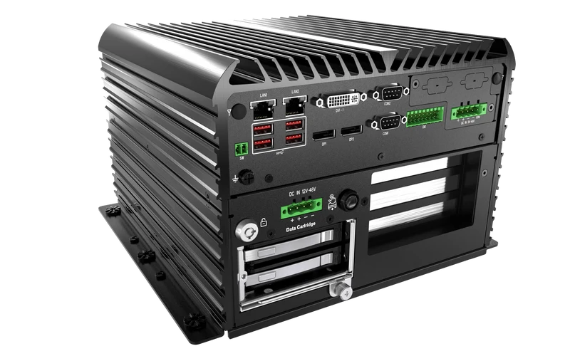 RCO-6000-RPL-2N-1E AI Edge Industrial Computer with LGA 1700 for Intel® Core™ (Series 2)/14th/13th/12th Gen Processors & R680E PCH, 2 Bay U.2 15mm NVMe, 1x PCIe Expansion