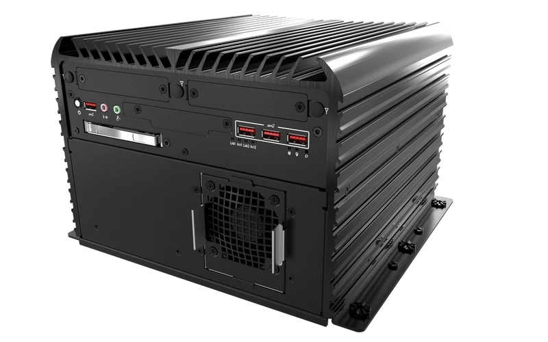 RCO-6000-RPL-2N-1E AI Edge Industrial Computer with LGA 1700 for Intel® Core™ (Series 2)/14th/13th/12th Gen Processors & R680E PCH, 2 Bay U.2 15mm NVMe, 1x PCIe Expansion