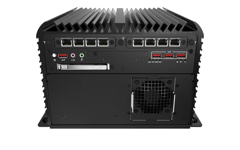 RCO-6000-RPL-2N-1E AI Edge Industrial Computer with LGA 1700 for Intel® Core™ (Series 2)/14th/13th/12th Gen Processors & R680E PCH, 2 Bay U.2 15mm NVMe, 1x PCIe Expansion