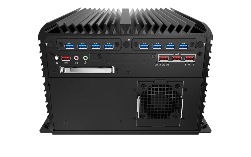 RCO-6000-RPL-2N-1E AI Edge Industrial Computer with LGA 1700 for Intel® Core™ (Series 2)/14th/13th/12th Gen Processors & R680E PCH, 2 Bay U.2 15mm NVMe, 1x PCIe Expansion