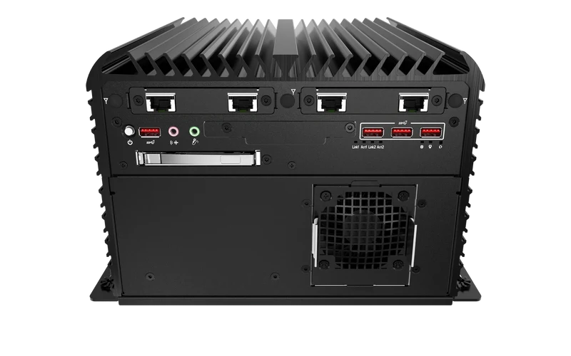 RCO-6000-RPL-2N-1E AI Edge Industrial Computer with LGA 1700 for Intel® Core™ (Series 2)/14th/13th/12th Gen Processors & R680E PCH, 2 Bay U.2 15mm NVMe, 1x PCIe Expansion