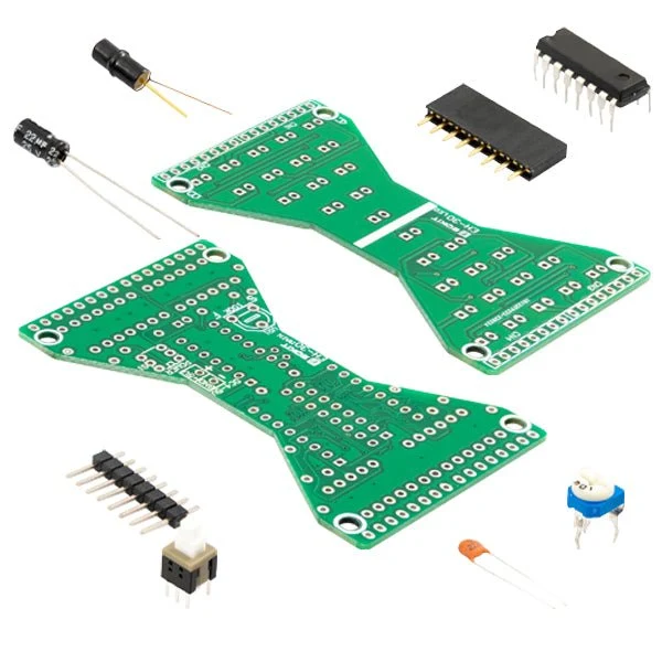 Bausatz Sanduhr: Elektronik Löten & Modellbau Set | DIY Arduino Lötstation | LED Uhr Bausatz | Roboter Bausatz | Einzigartiges Sanduhren Set