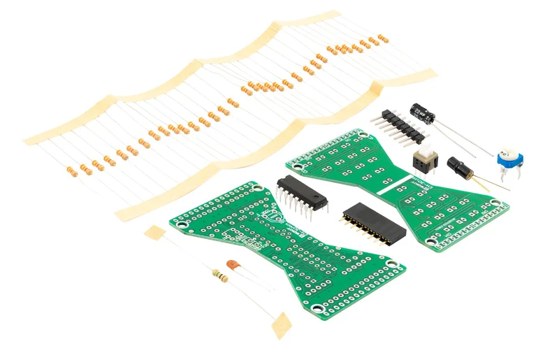 Bausatz Sanduhr: Elektronik Löten & Modellbau Set | DIY Arduino Lötstation | LED Uhr Bausatz | Roboter Bausatz | Einzigartiges Sanduhren Set