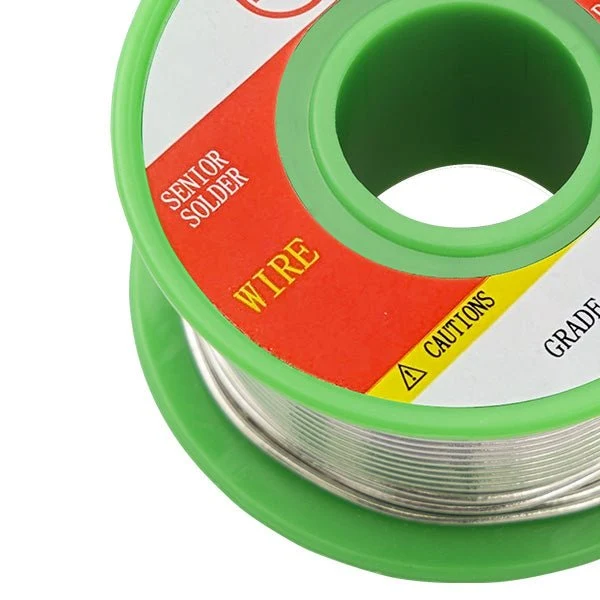 Lötdraht 1mm Sn99.3Cu0.7 | Bleifreies Lötflussmittel | für elektrisches Löten | Kolophoniumkern | Elektrische Lötkomponenten Reparatur und DIY