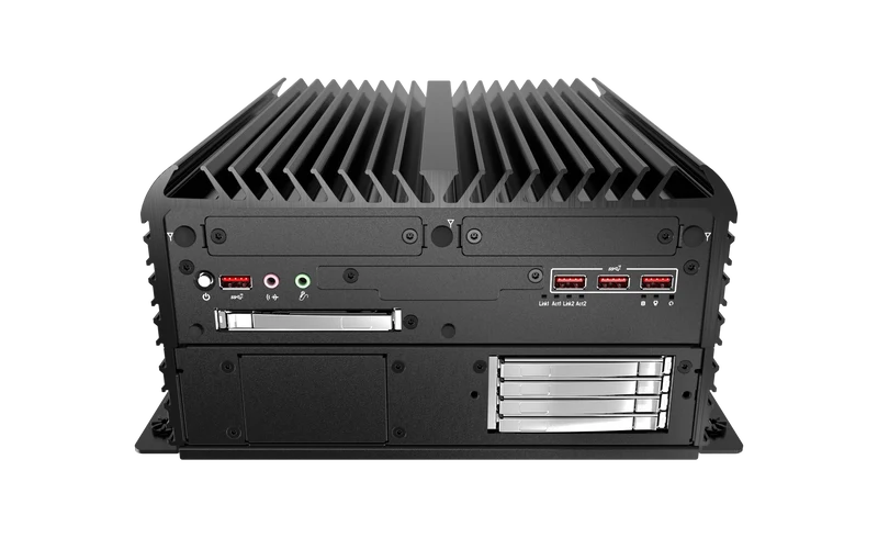 RCO-6000-RPL-2-4B7M AI Edge Industrial Computer with LGA 1700 for Intel® Core™ (Series 2)/14th/13th/12th Gen Processors & R680E PCH, 2x LAN, 6x SDD, 2x PCIe