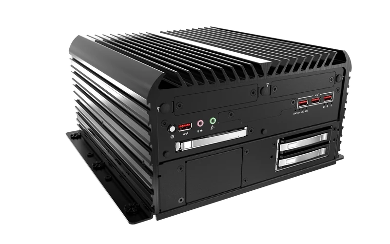 RCO-6000-RPL-2-2B15M AI Edge Industrial Computer with LGA 1700 for Intel® Core™ (Series 2)/14th/13th/12th Gen Processors & R680E PCH, 2x LAN, 4x SSD, 2x PCIe