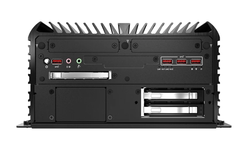 RCO-6000-RPL-2-2B15M AI Edge Industrial Computer with LGA 1700 for Intel® Core™ (Series 2)/14th/13th/12th Gen Processors & R680E PCH, 2x LAN, 4x SSD, 2x PCIe