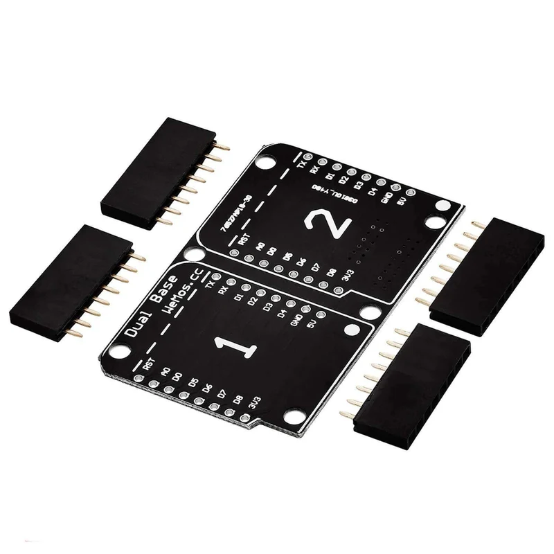 Dual Base Shield PCB Board Für D1 Mini NodeMCU ESP8266