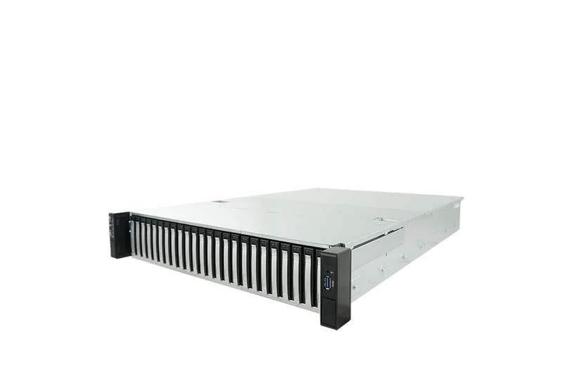 OSS224-D5 2U 24 BAYS 2.5" 12G SAS DUAL XEON SP 800W HRP