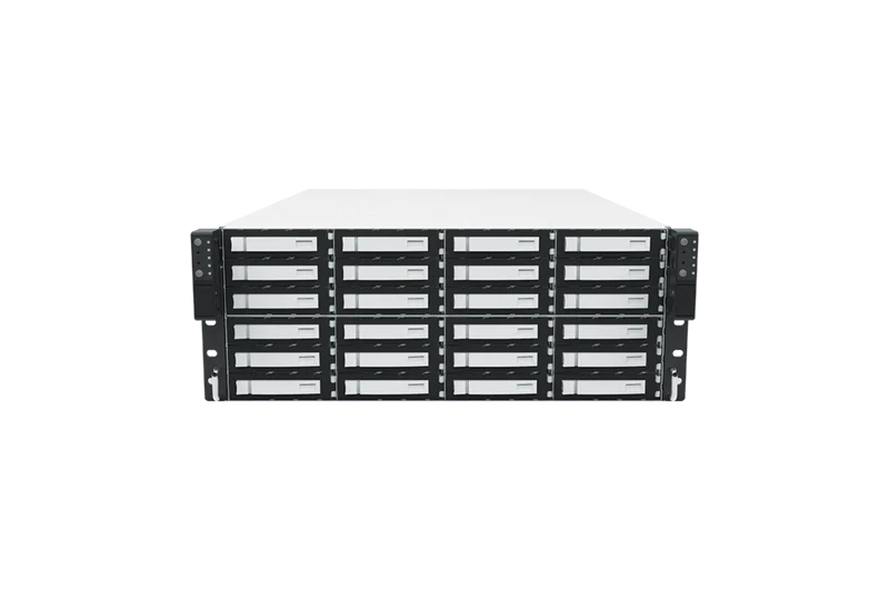 DSS424S-UN 4U 24 BAYS 3.5" HDD 12G SAS REDUNDANT NODE SINGLE EPYC 1200W HRP