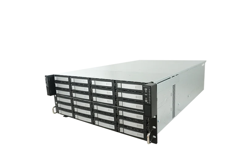 DSS424S-D5 4U 24 BAYS 3.5" HDD 12G SAS REDUNDANT NODE DUAL XEON SP 1200W HRP
