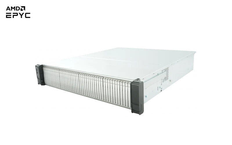 FlacheSAN2V-UN 2U 48 BAYS 7MM 12G SAS/SATA SSD SINGLE EPYC 800W HRP