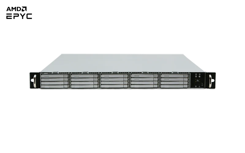 FlacheSAN1L-UN 1U 20 Bays 7MM 12G SAS /SATA SSD Single EPYC