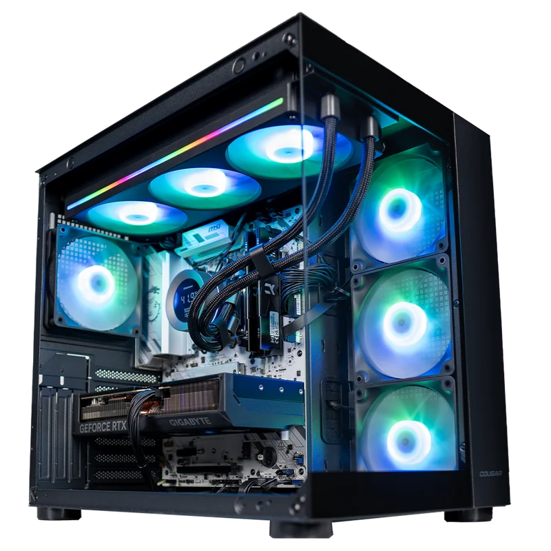 TITANO V7 EVO - Pc gaming Ryzen 7 7800X3D, RTX 5070 Ti 16GB, Ram 32Gb 6000Mhz Ddr5, SSD NVMe 1000Gb, Dissipatore a Liquido 360mm, Windows 11 Pro