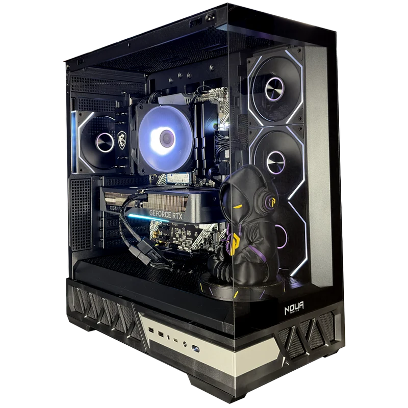 GLADIO V15 - Pc gaming Ryzen 7 5700X, RTX 5060 8Gb, Ram 32Gb 3600Mhz Ddr4, SSD NVMe 1000Gb, Dissipatore ad Aria, Windows 11 Pro