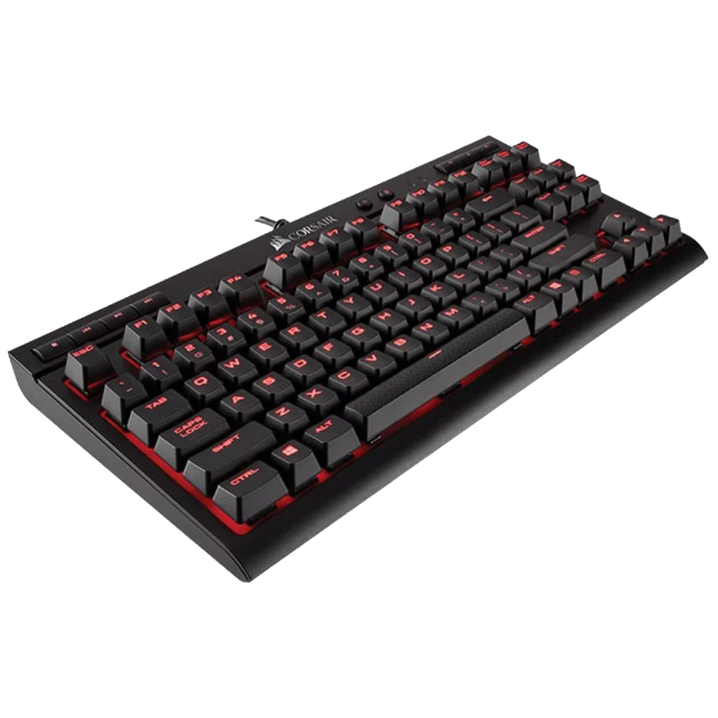 Corsair K63 - Tastiera Gaming Meccanica Compatta TKL Cherry MX Red Retroilluminata Layout Italiano