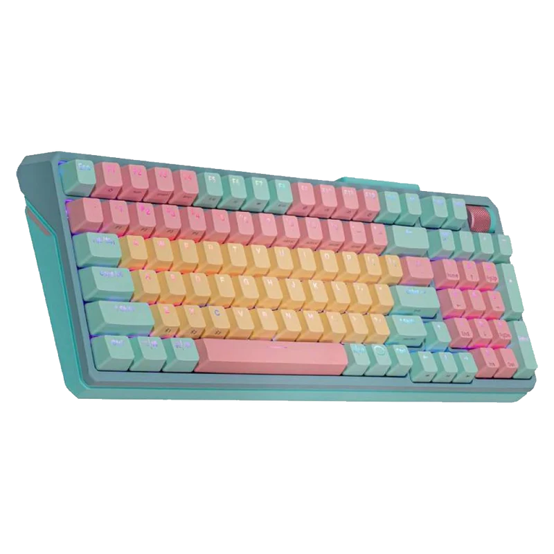 Tastiera Meccanica Cooler Master MK770 Wireless Macaron – Tastiera Meccanica RGB Ibrida Bluetooth/2.4GHz