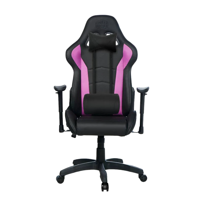 Cooler Master Caliber R1 2018 Purple – Sedia Gaming Ergonomica Reclinabile 180° con Supporto Lombare e Cervicale