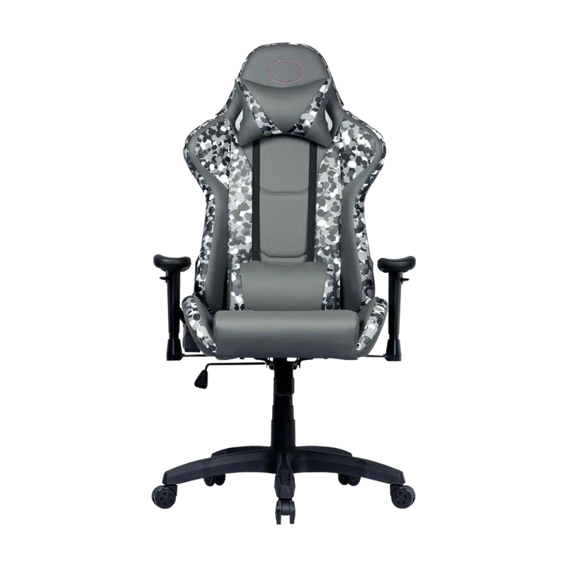 Sedia Gaming Cooler Master Caliber R1S Dark Knight Camo – Ergonomica Reclinabile 180° con Supporto Lombare e Cervicale