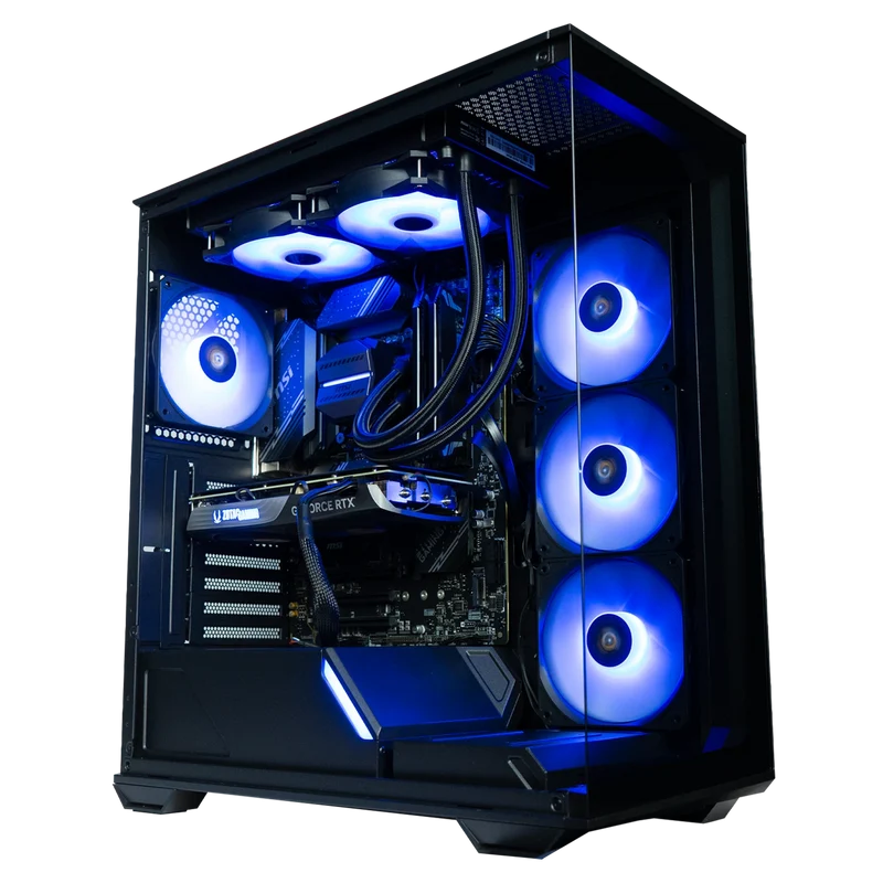 TITANO P2 - Pc gaming Intel i9 14900K, RTX 5080 16GB, Ram 32Gb 6000Mhz Ddr5, SSD NVMe 1000Gb, Dissipatore a Liquido 360mm, Windows 11 Pro